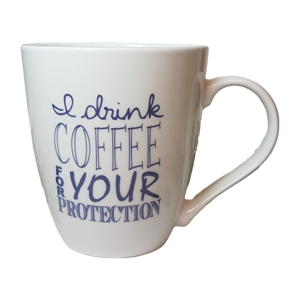 PFALTZGRAFF Mug "I Drink Coffee For Your Protection" Quote Mug Graphic Mug